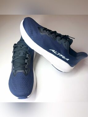 Altra Experience Flow 2 Mens Athletic Running Shoes NAVY / White Size- 12 M